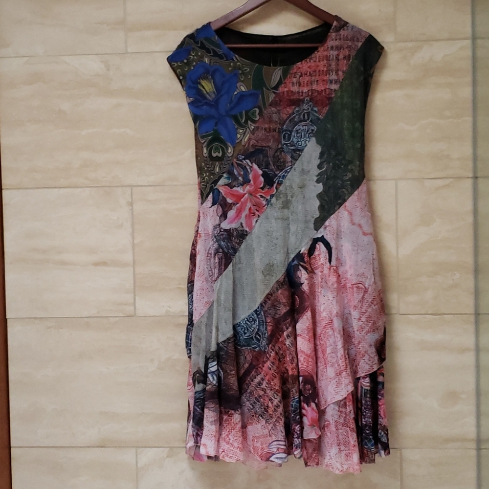 Desigual Bias cut dress - NWT